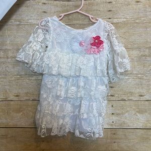Tutu & Lulu lace ruffled dress 🛍